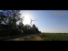 UAV industrial Drone de uso profesional vigilancia agrícola motor eléctrico de ala fija